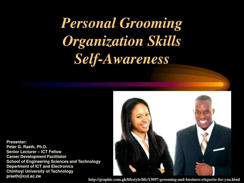 personal grooming organization skills self awareness n.