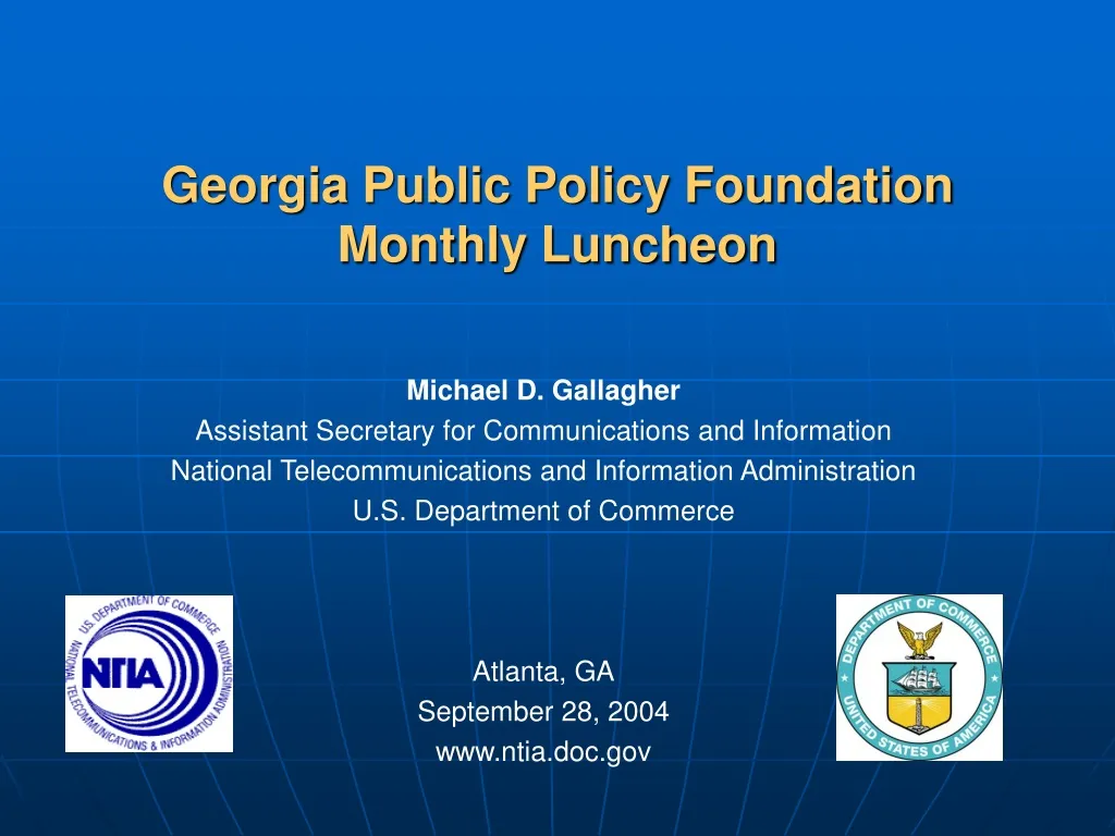 georgia public policy foundation monthly luncheon n.