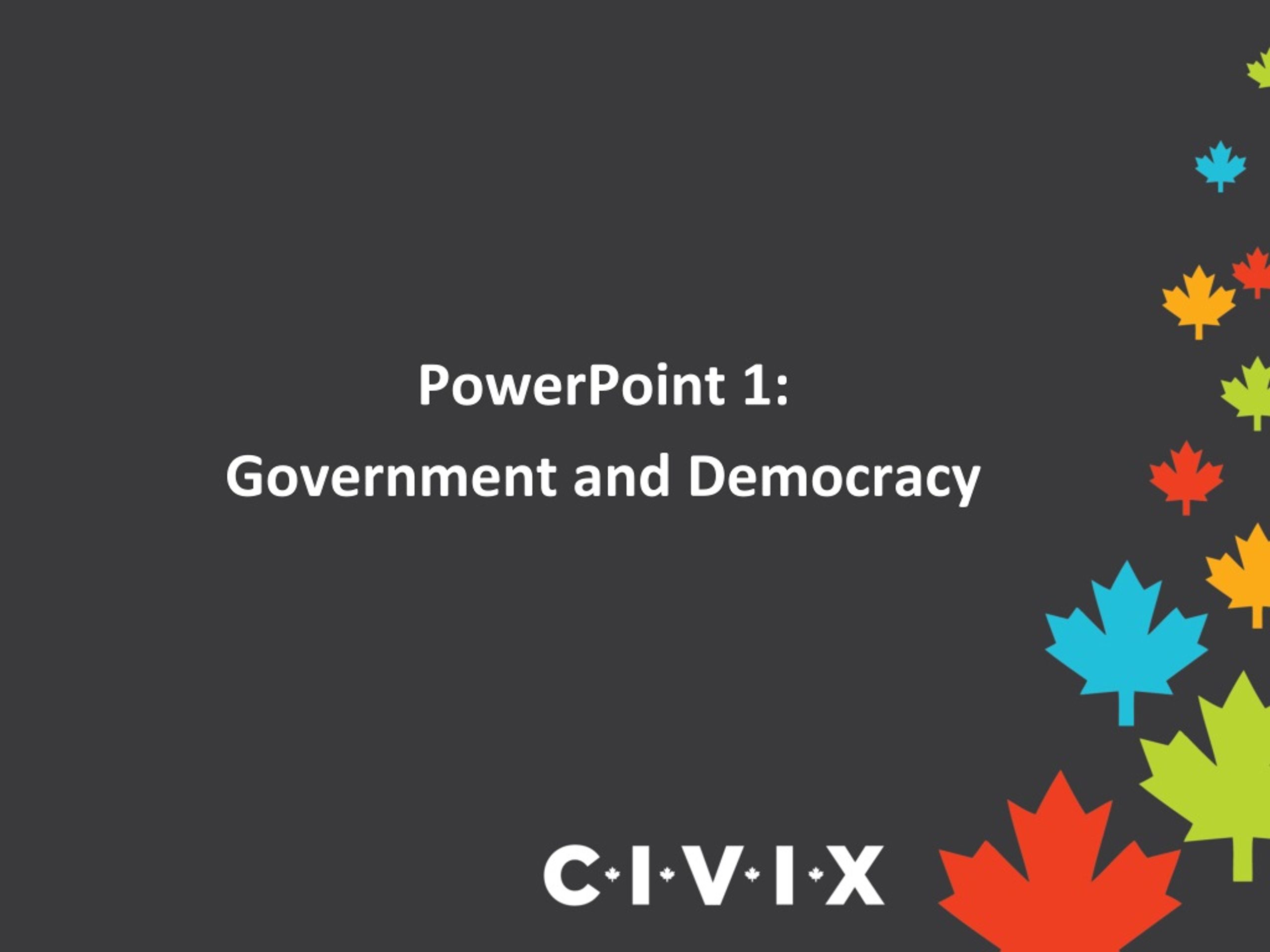 PPT - PowerPoint 1: Government And Democracy PowerPoint Presentation ...