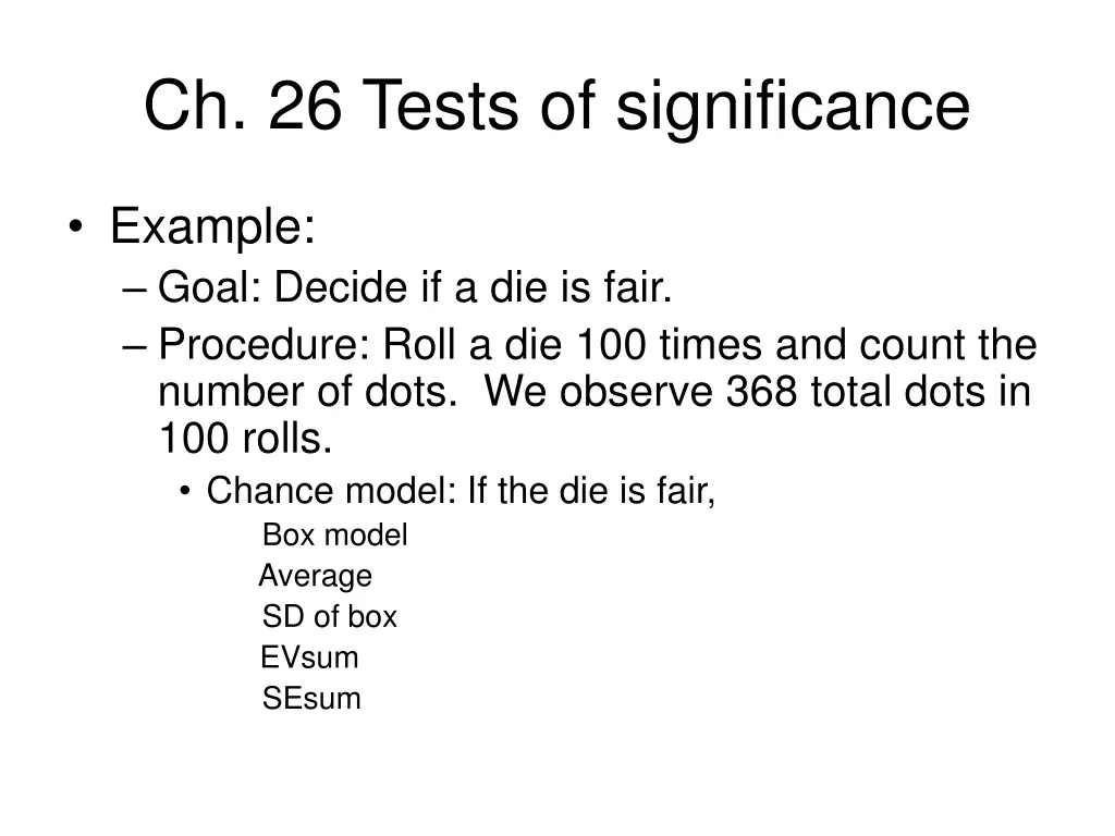 ch 26 tests of significance n.
