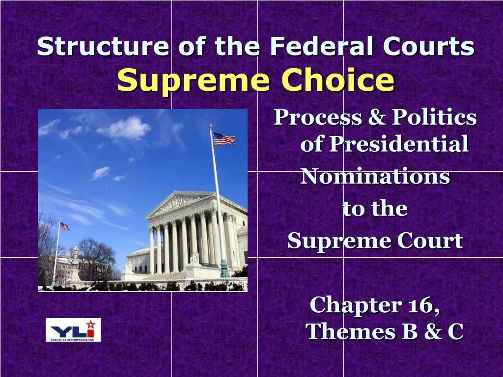 structure of the federal courts supreme choice n.