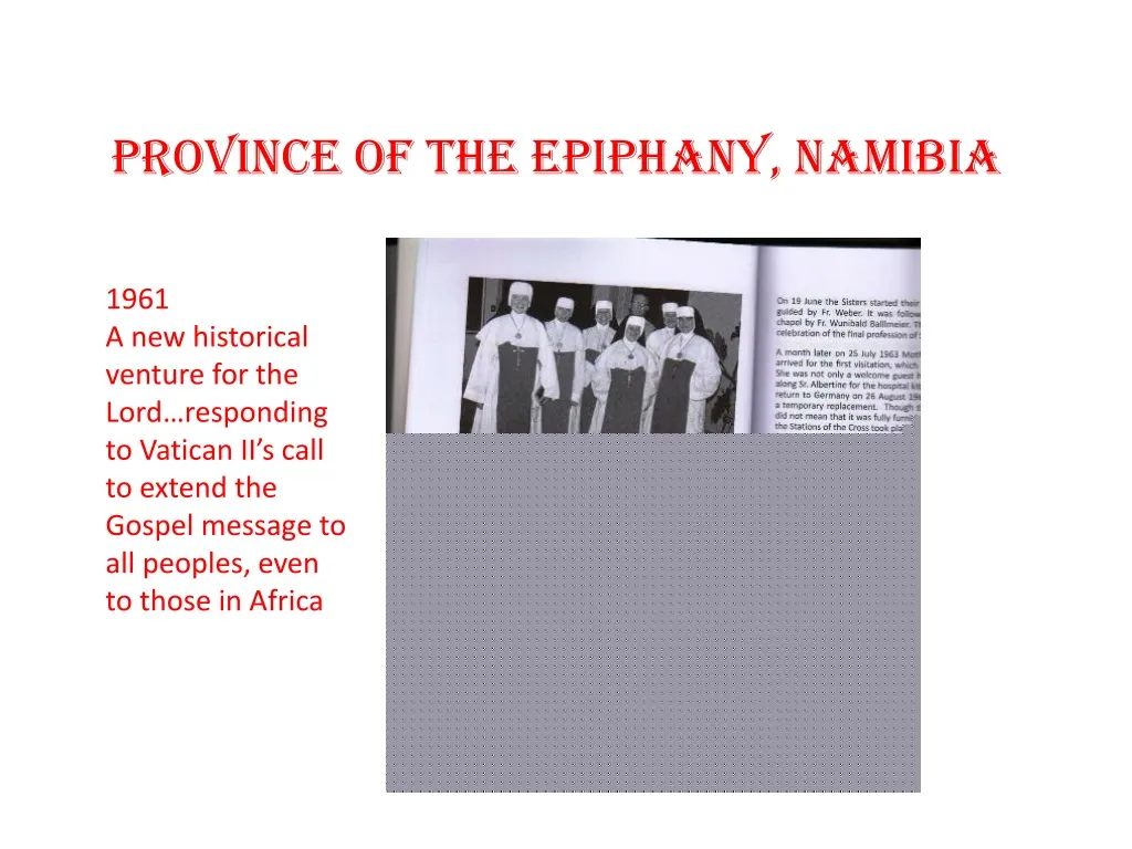 province of the epiphany namibia n.