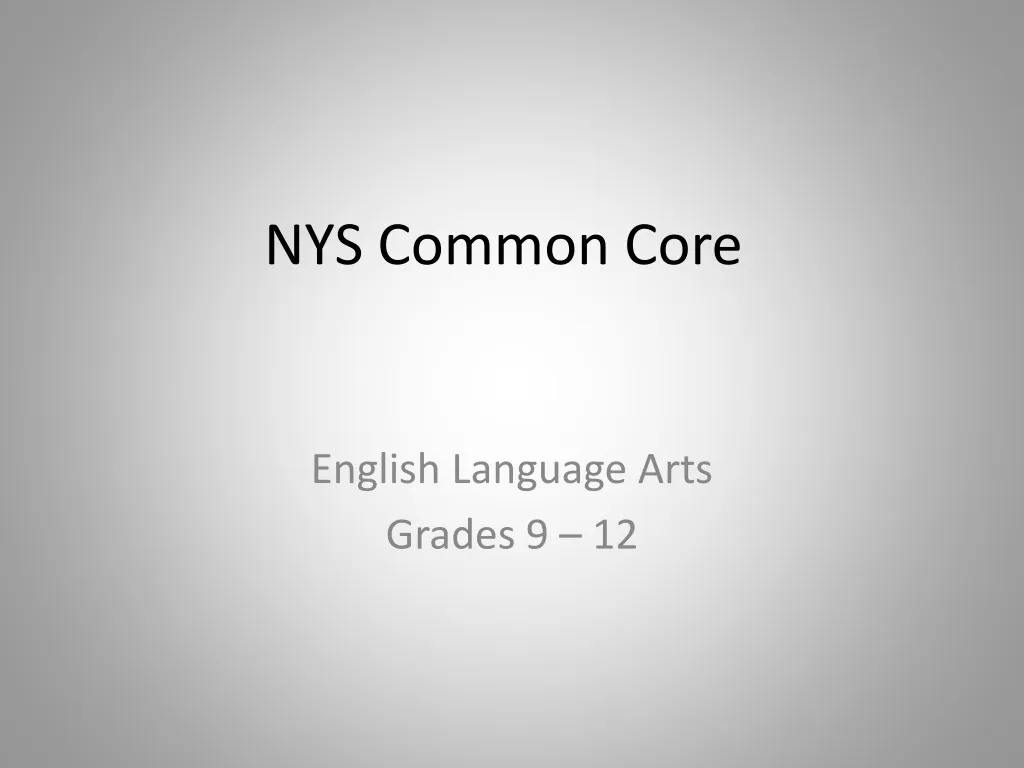 nys common core n.