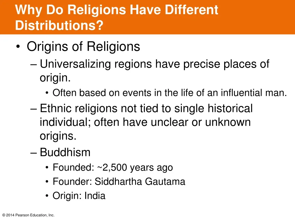 PPT - Why Do Religions Have Different Distributions? PowerPoint