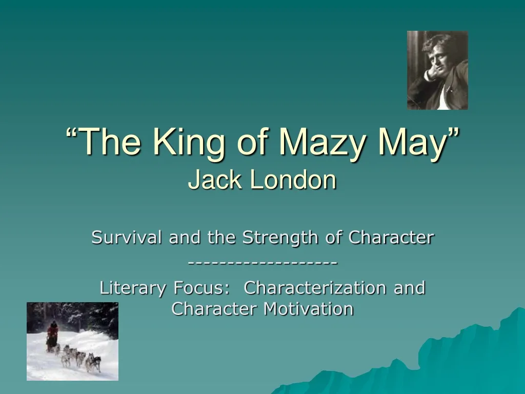 the king of mazy may jack london n.
