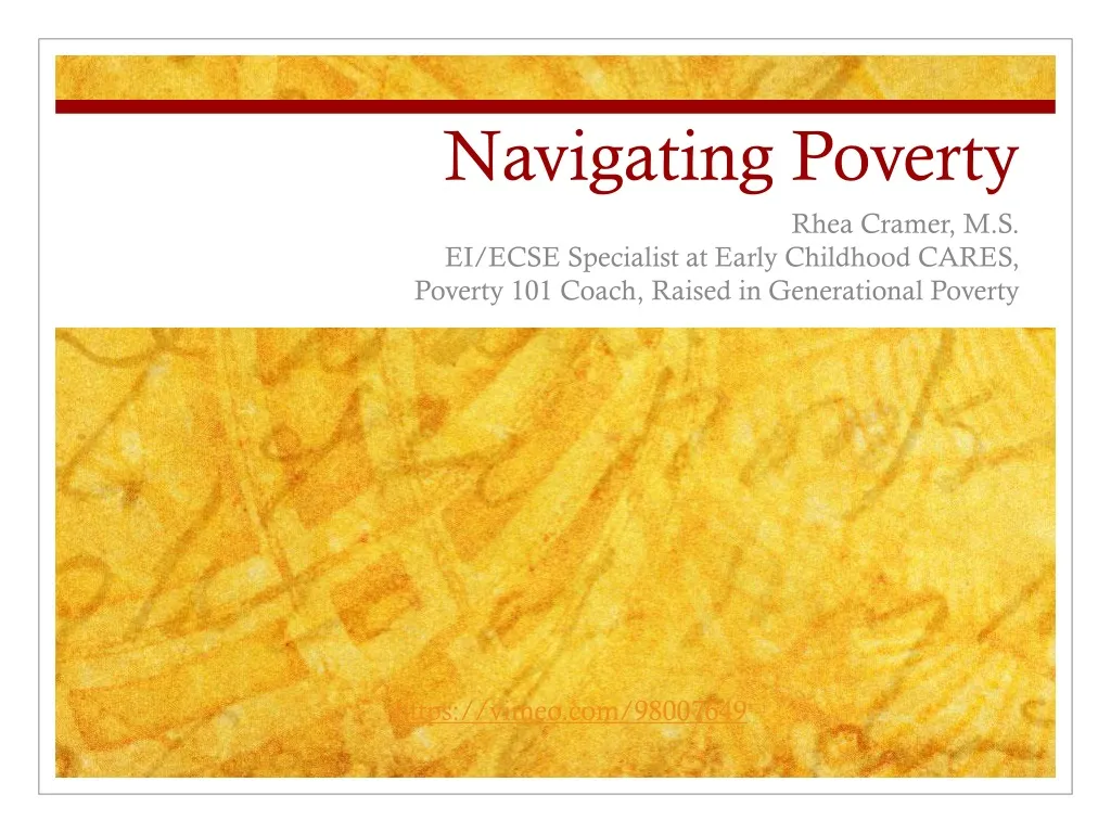 navigating poverty n.