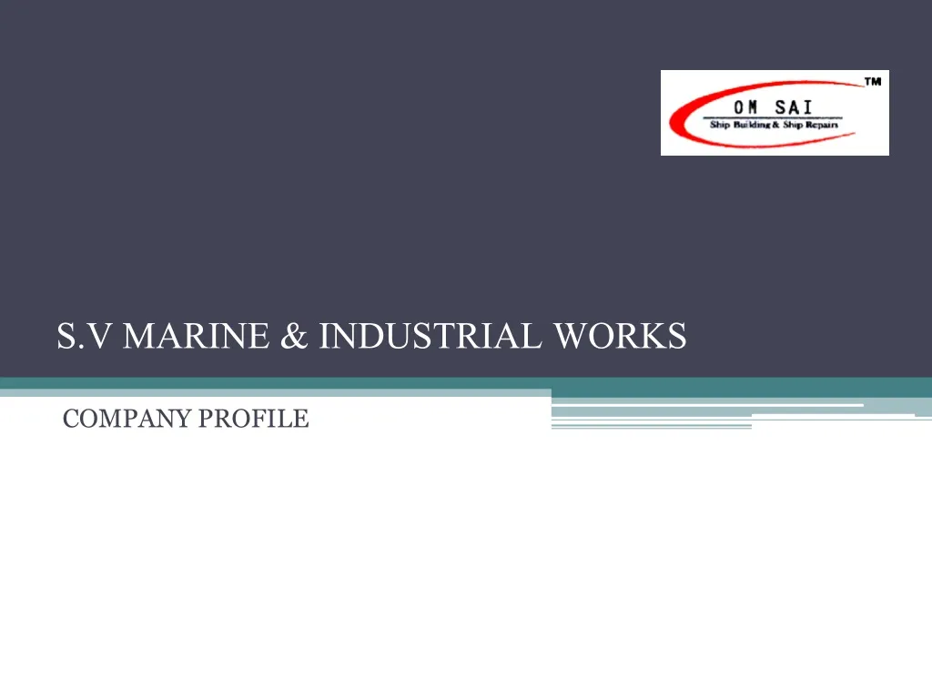 s v marine industrial works n.