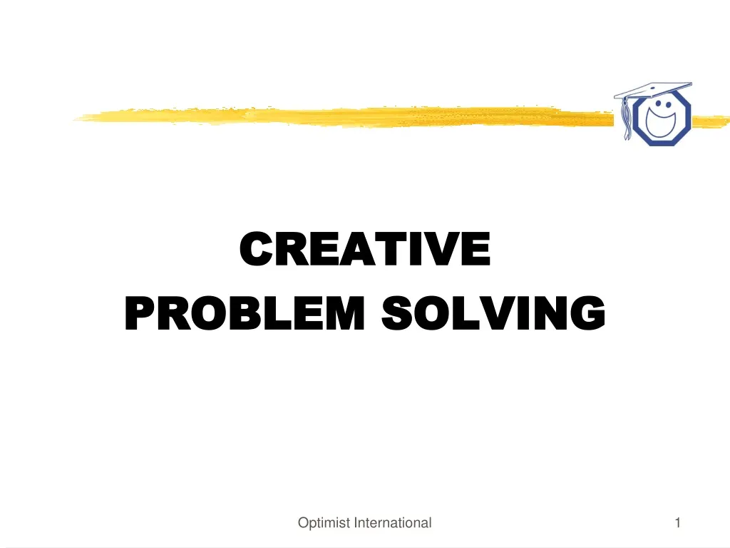creative problem solving n.