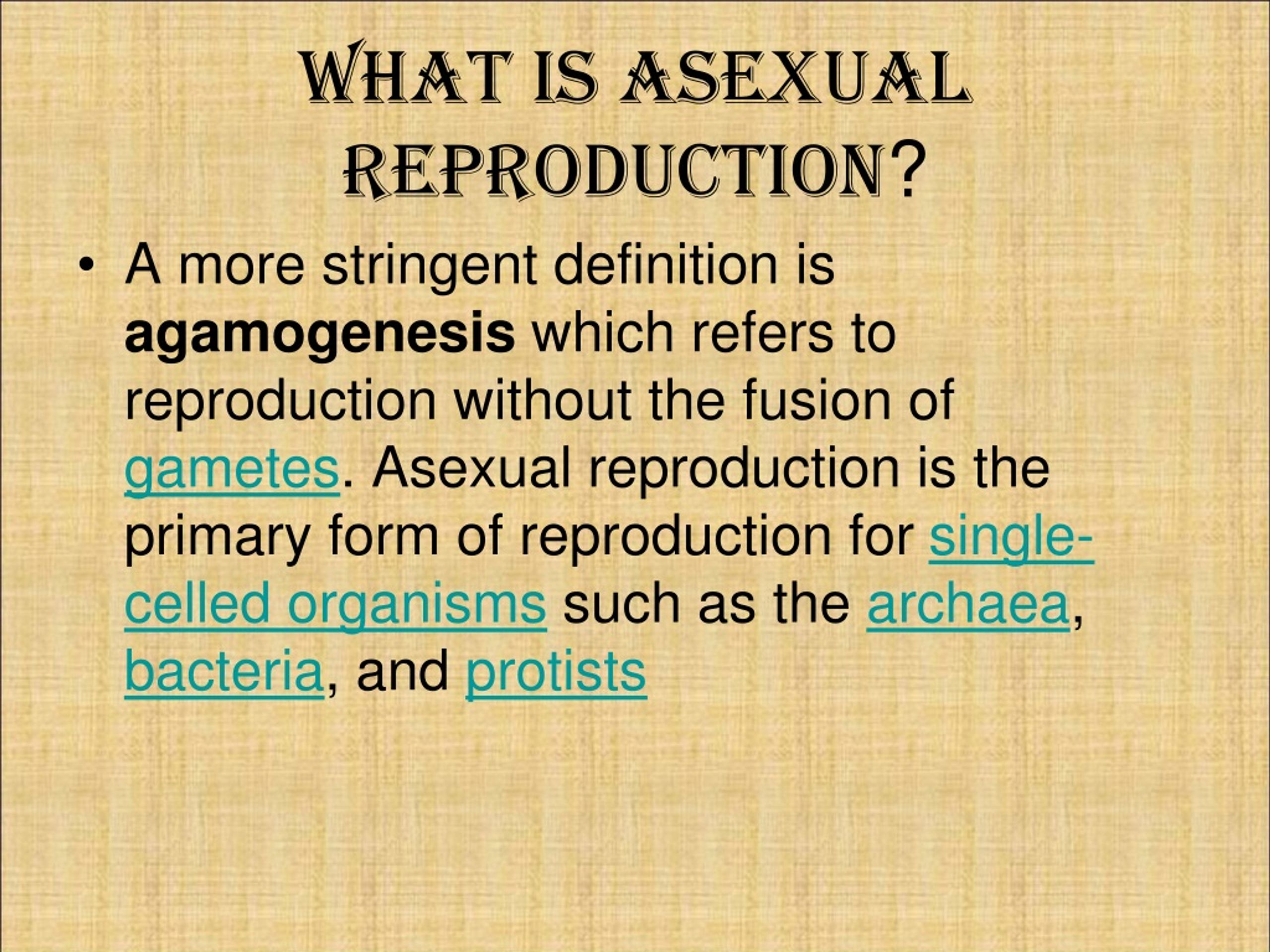Ppt Asexual Reproduction Powerpoint Presentation Free Download Id182935 0698