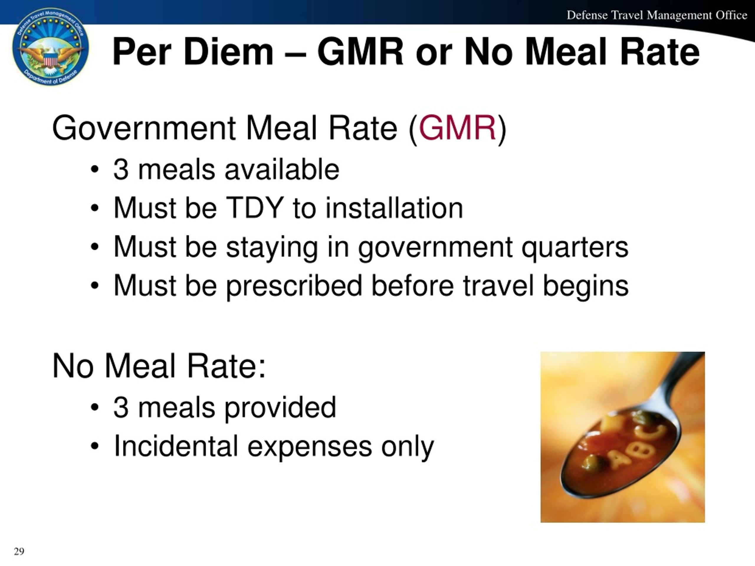 PPT DTS Class P115 Travel Policy PowerPoint Presentation