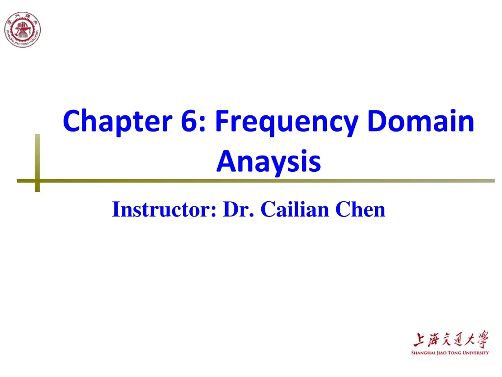 chapter 6 frequency domain anaysis n.