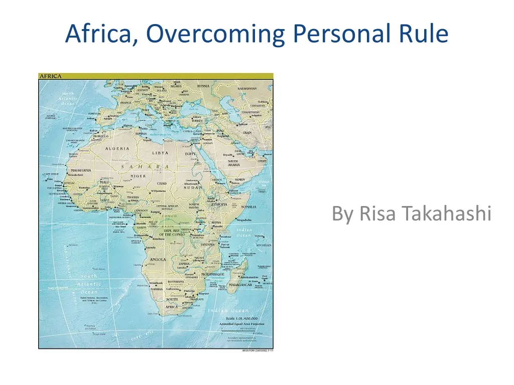 africa overcoming personal rule n.
