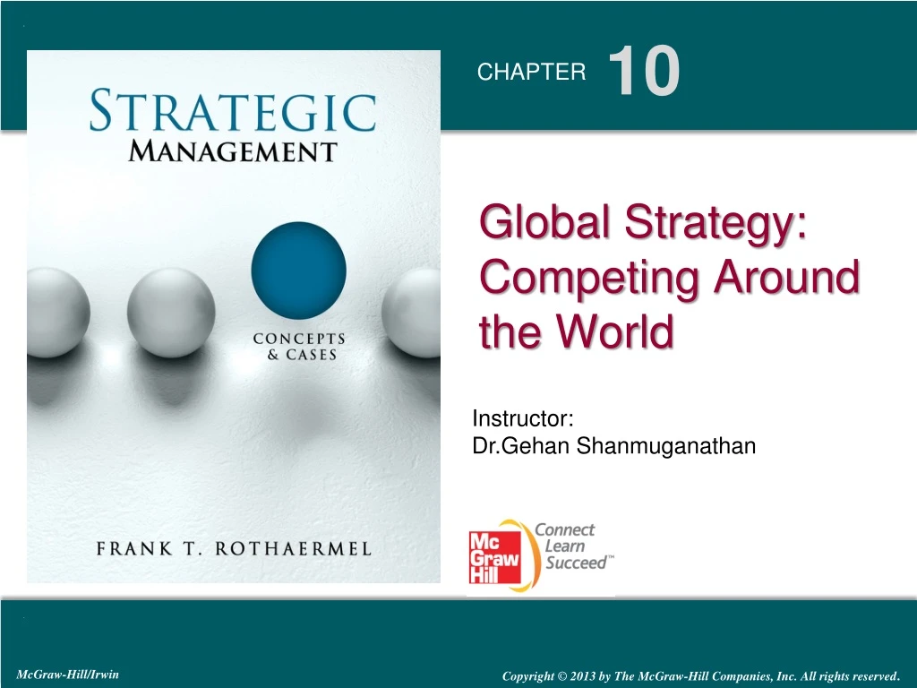 global strategy competing around the world n.
