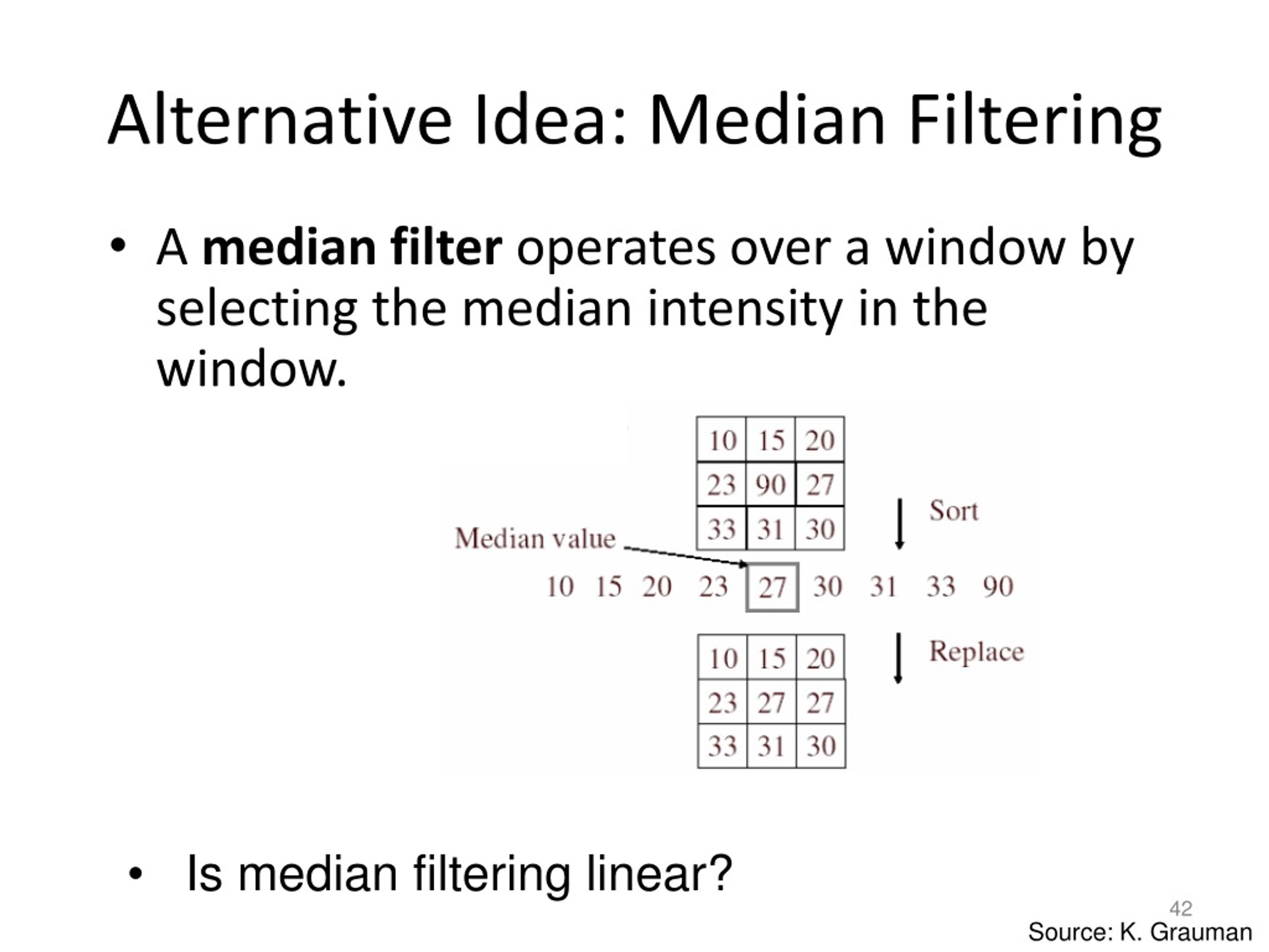 PPT Linear Filters PowerPoint Presentation, free download ID194949