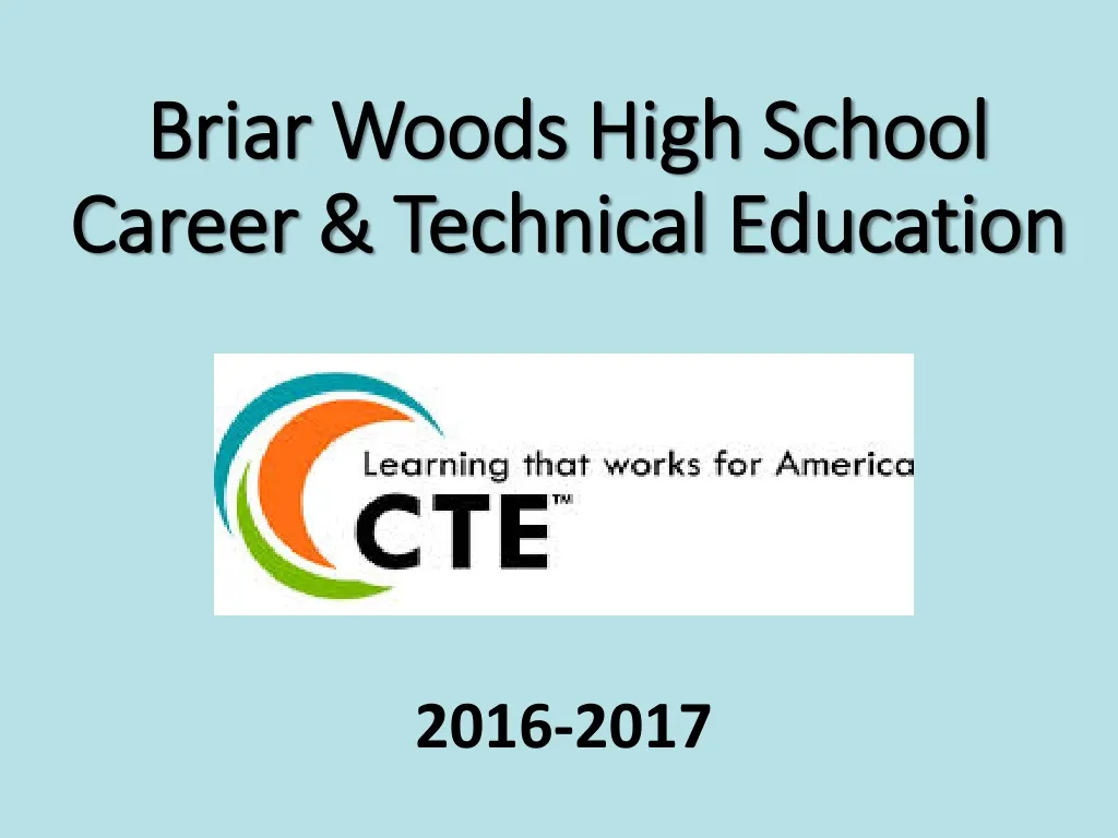 briar woods high school career technical education n.