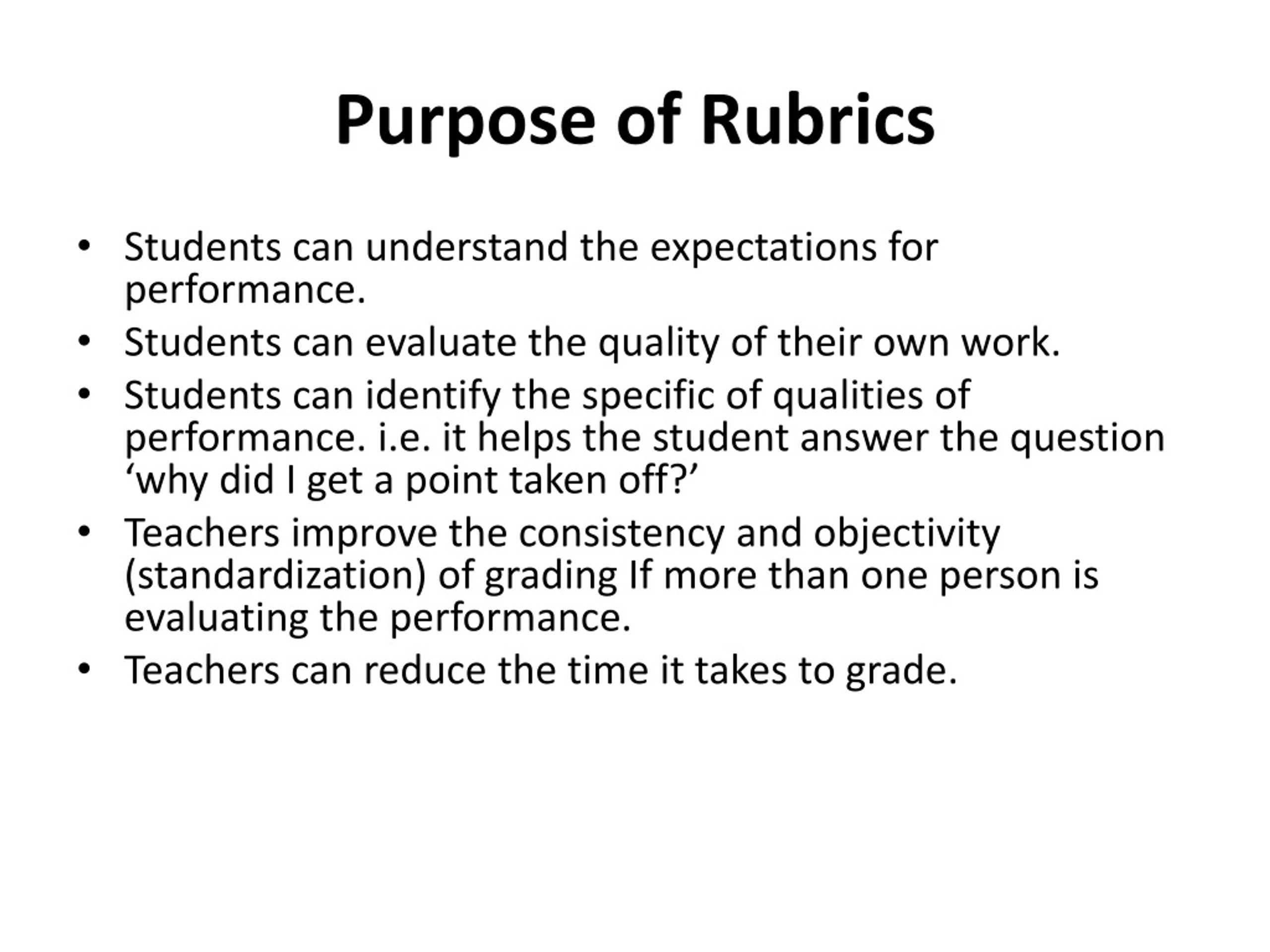 PPT What Is A Rubric PowerPoint Presentation Free Download ID 199250