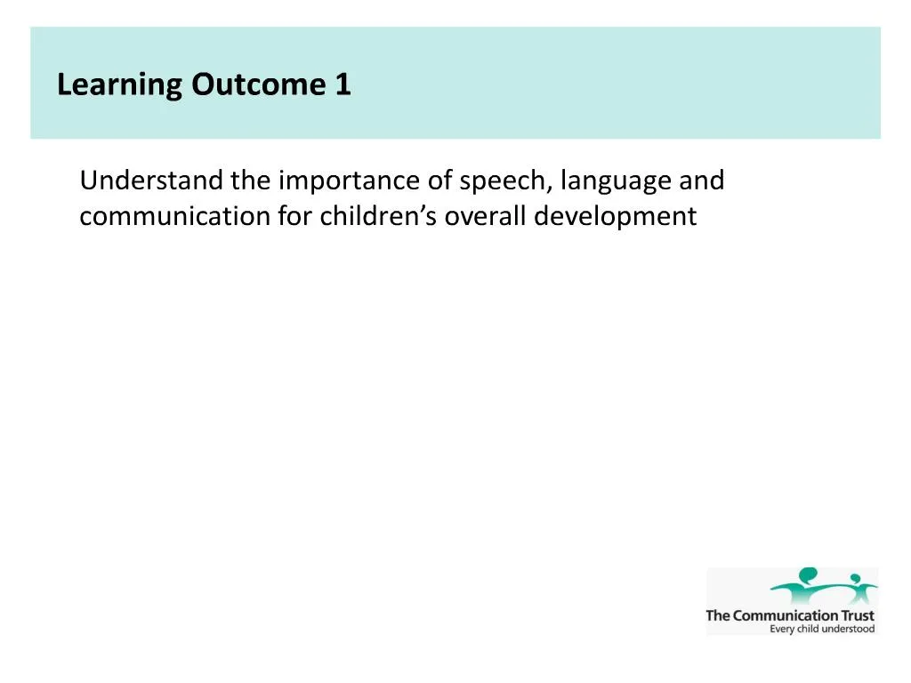 PPT - Learning Outcome 1 PowerPoint Presentation, Free Download - ID:201838