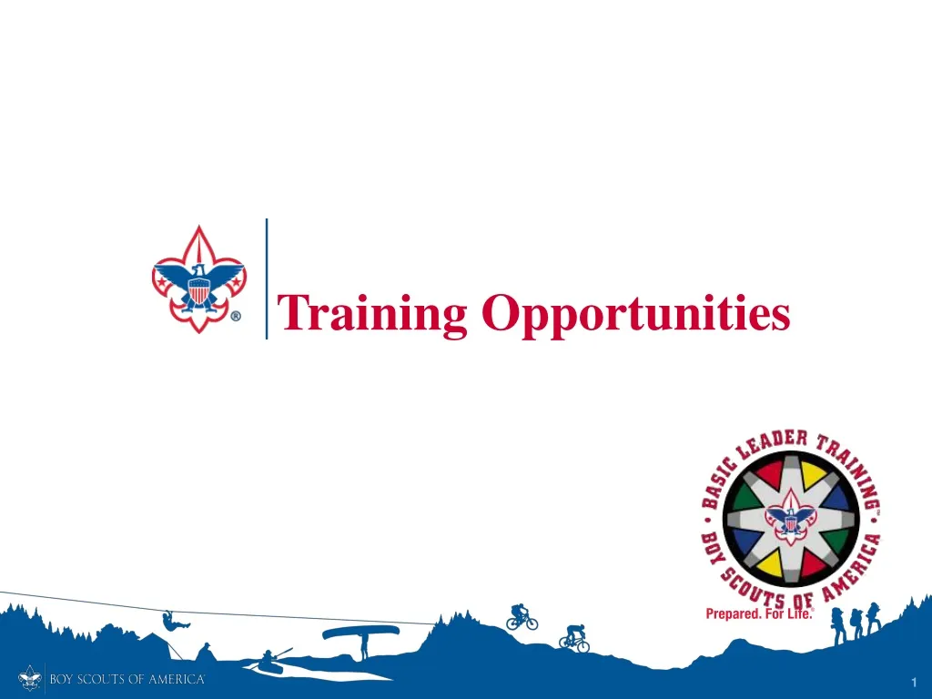 training opportunities n.