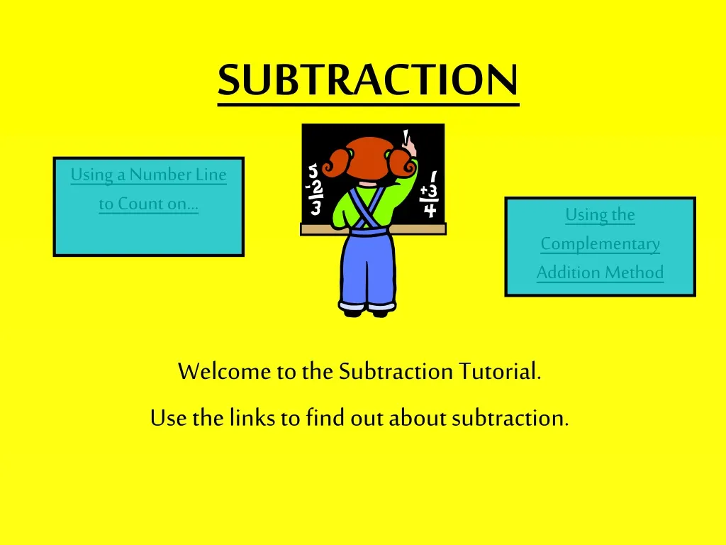 PPT - SUBTRACTION PowerPoint Presentation, free download - ID:203832