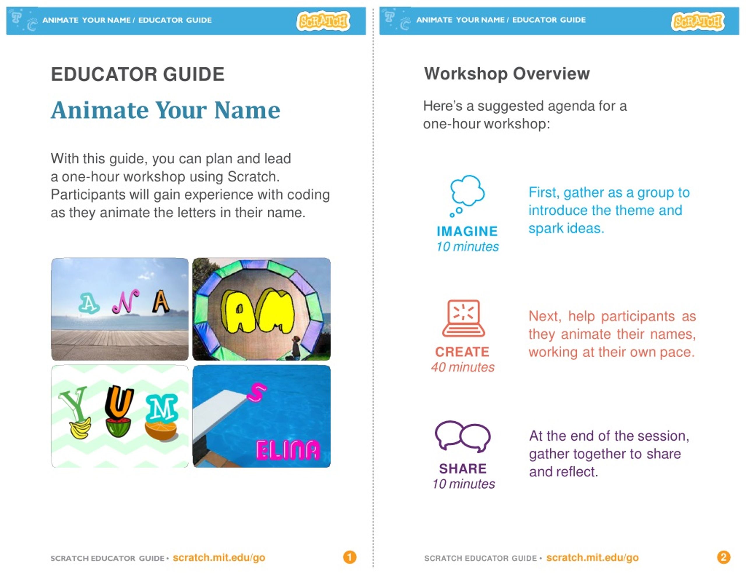 PPT - ANIMATE YOUR NAME / EDUCATOR GUIDE PowerPoint Presentation, free  download - ID:20452
