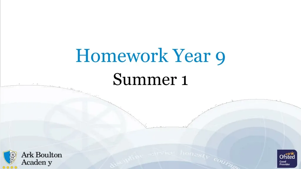 english homework year 9