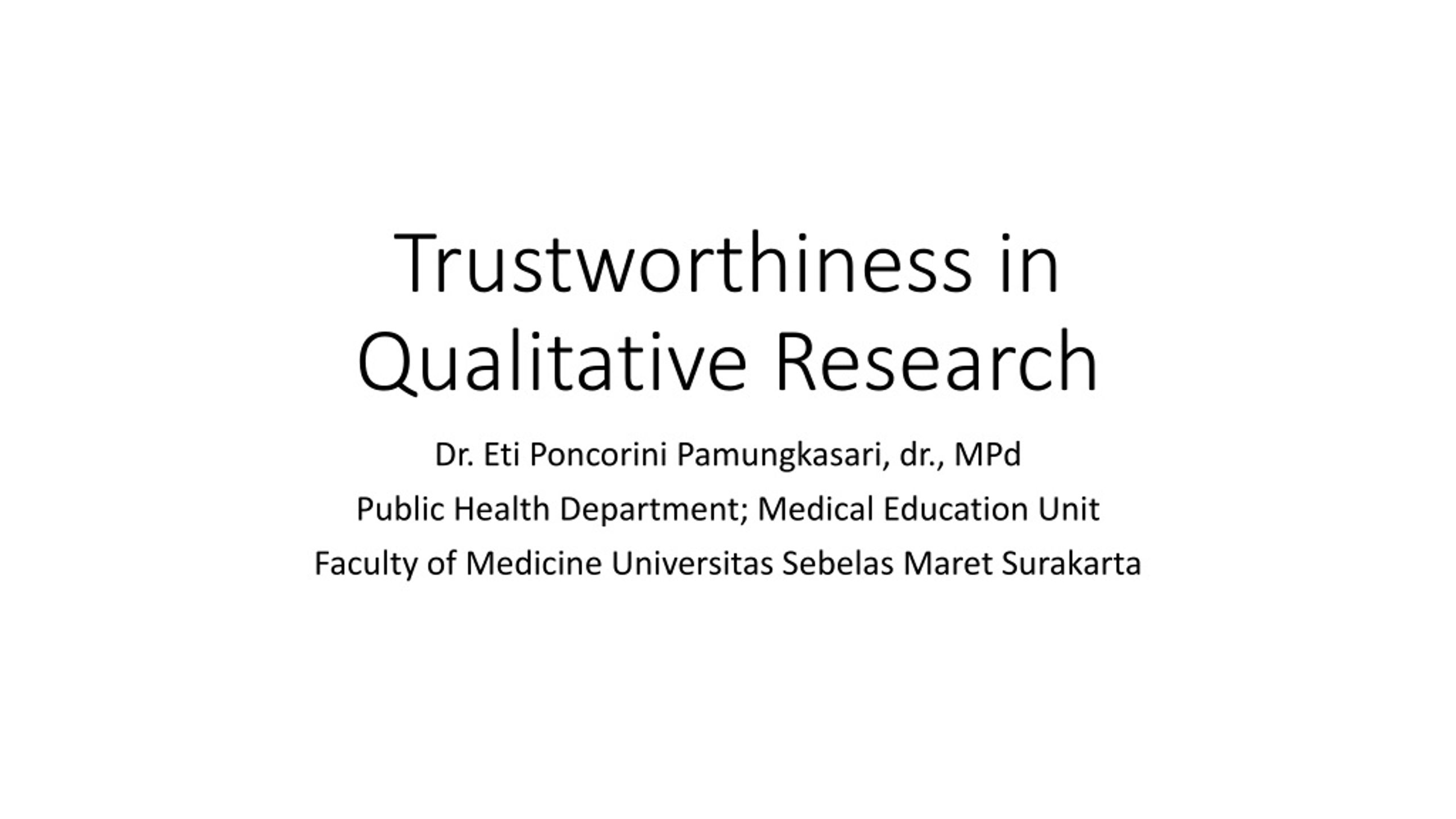 trustworthiness in qualitative research creswell