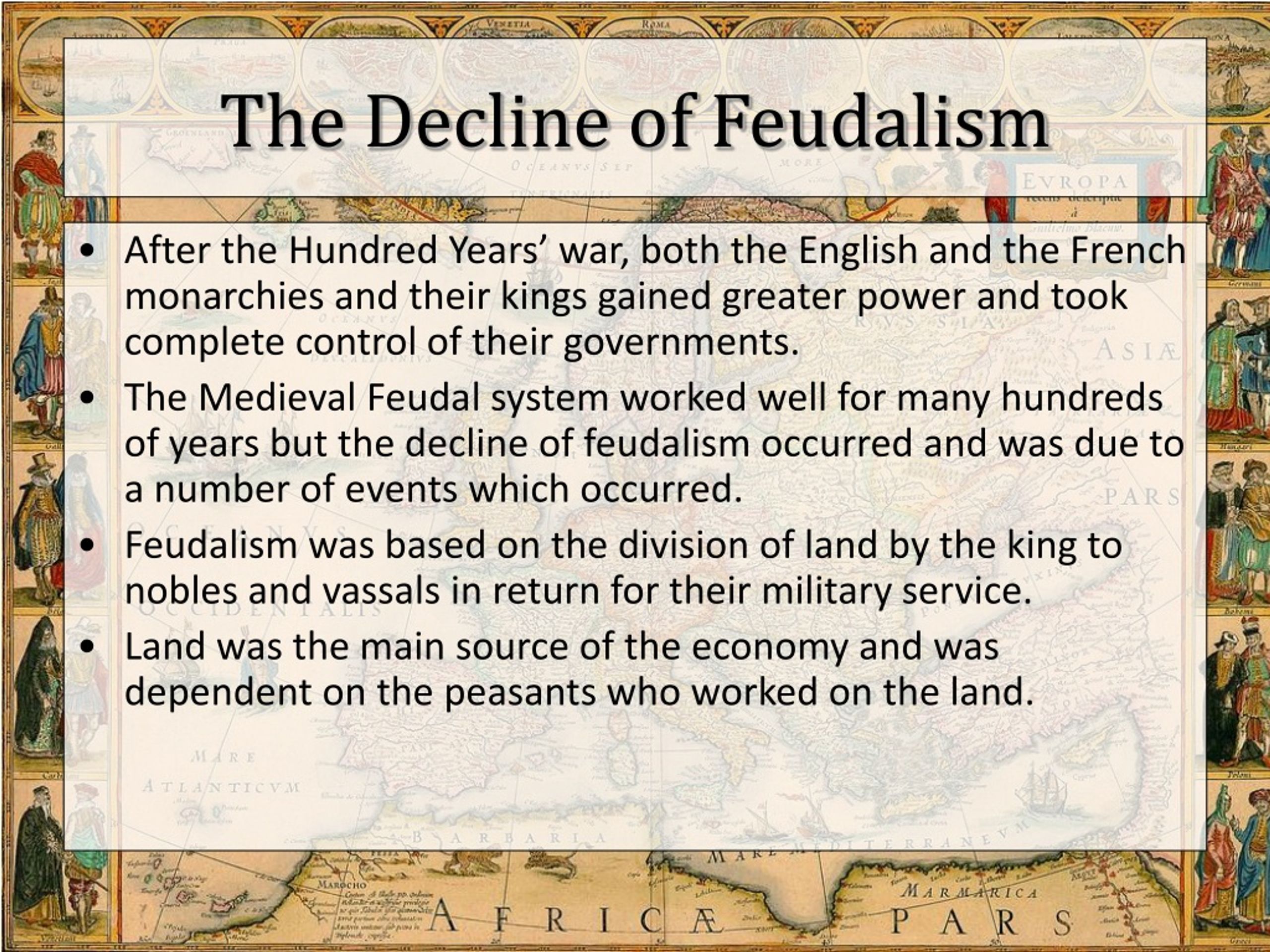 feudalism essay conclusion