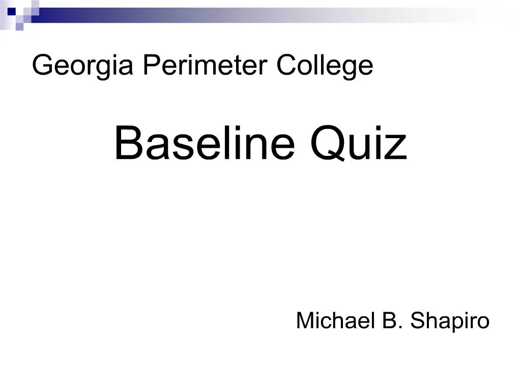 PPT Perimeter College PowerPoint Presentation, free download