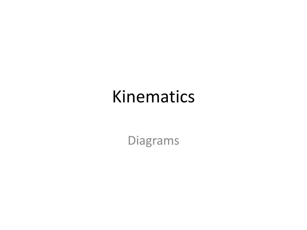 kinematics n.