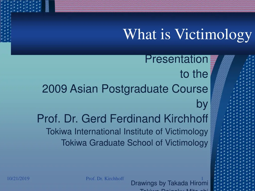 what is victimology n.