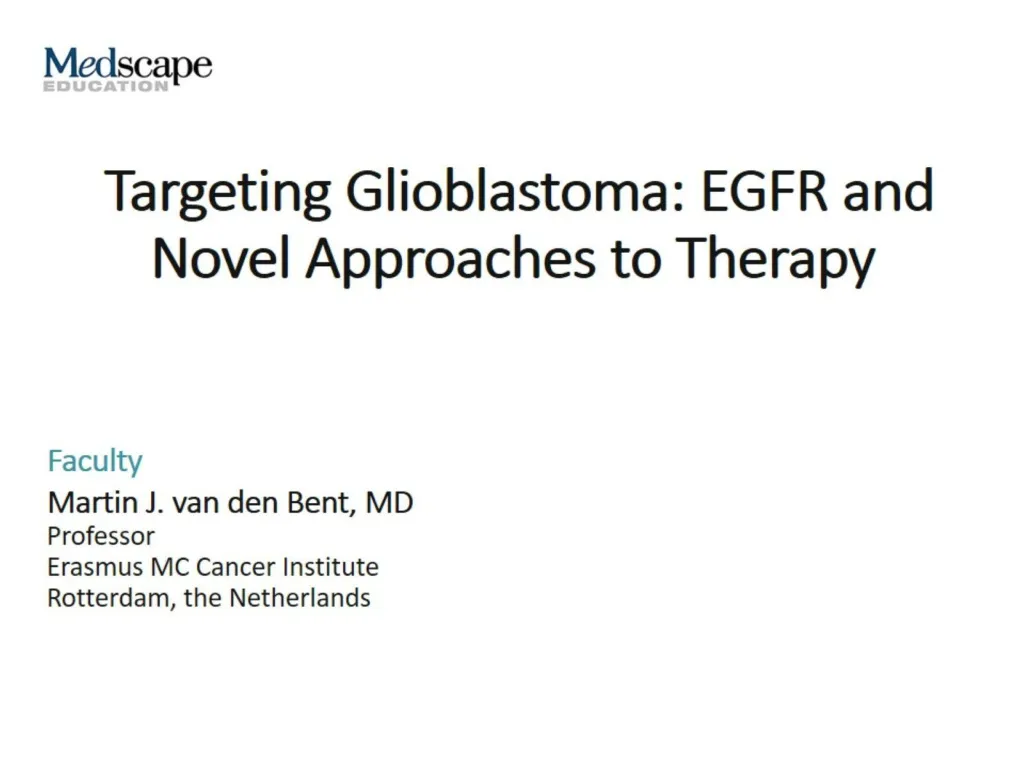 targeting glioblastoma egfr and novel approaches to therapy n.