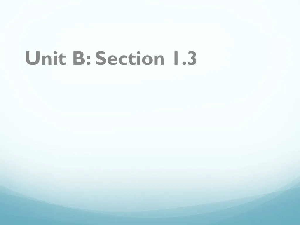 unit b section 1 3 n.