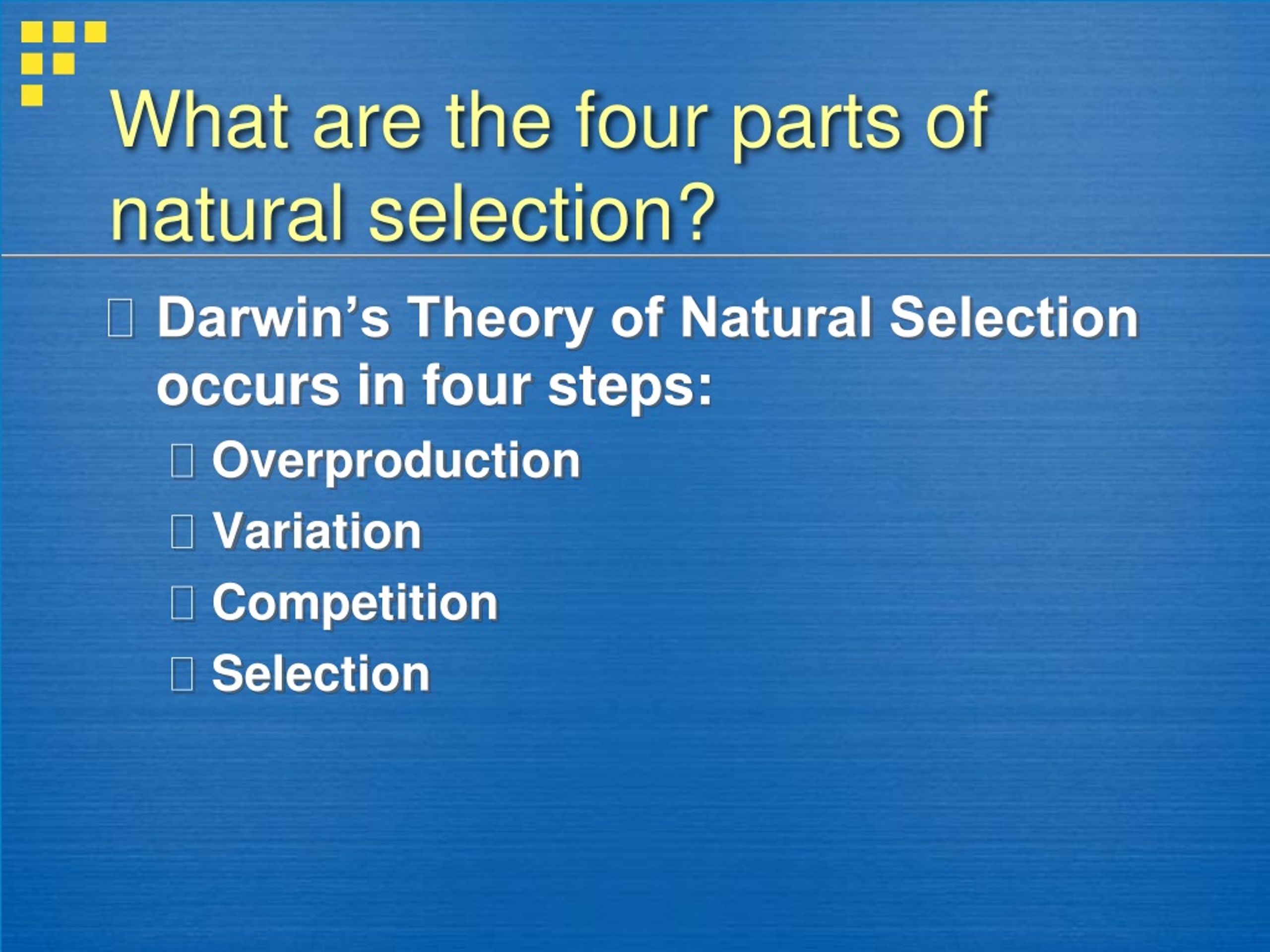 the-four-conditions-of-natural-selection-youtube