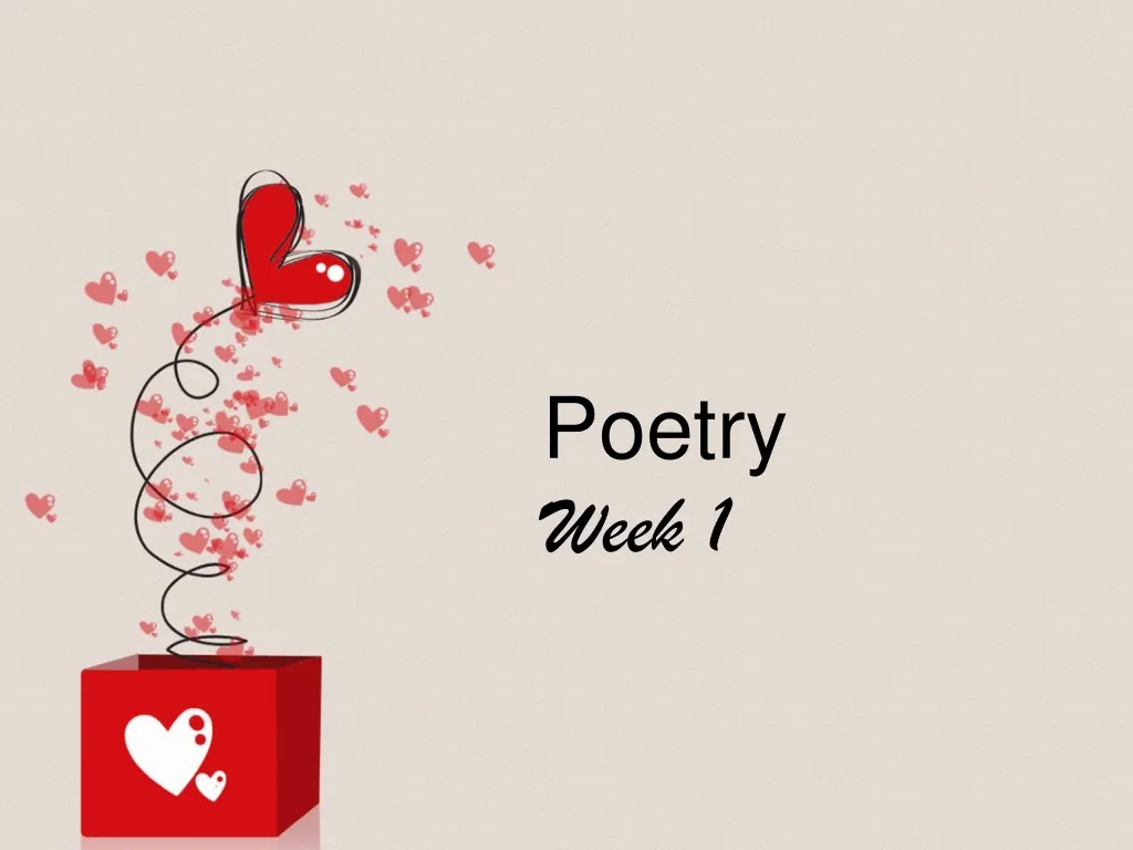 poetry week 1 n.