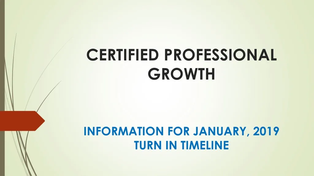 certified professional growth n.