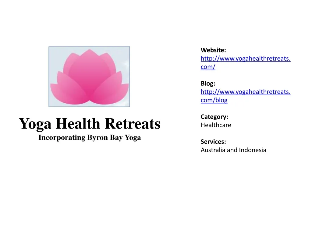 website http www yogahealthretreats com blog http n.
