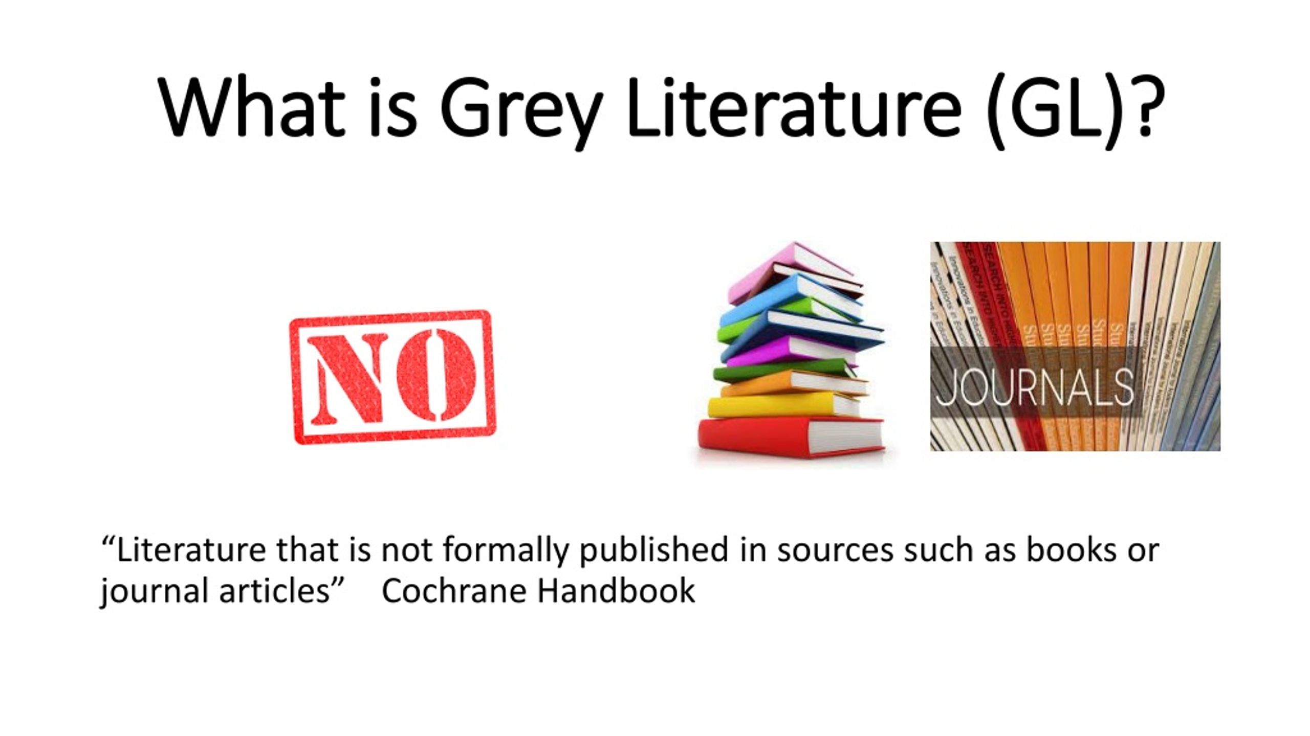 are case studies grey literature