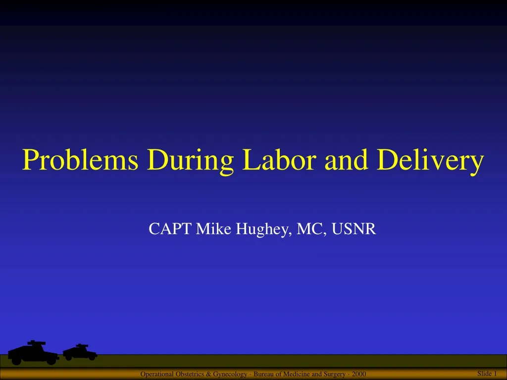 problems during labor and delivery n.