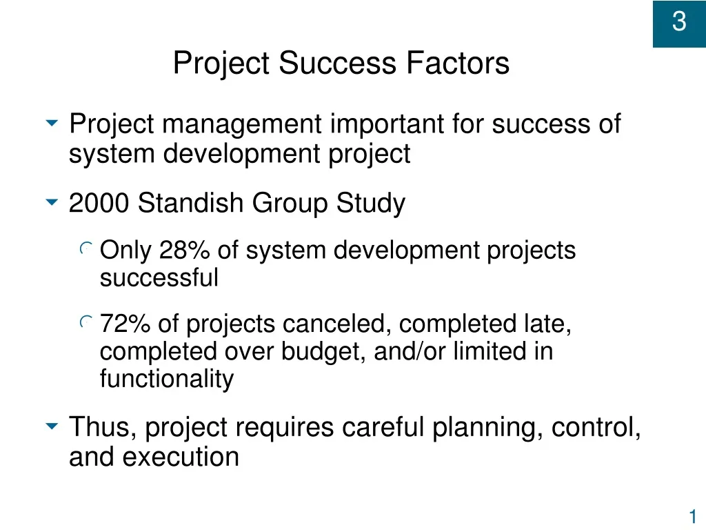 project success factors n.