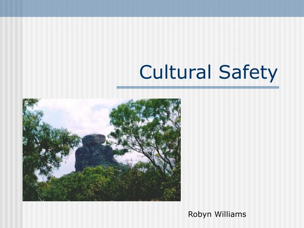 cultural safety n.