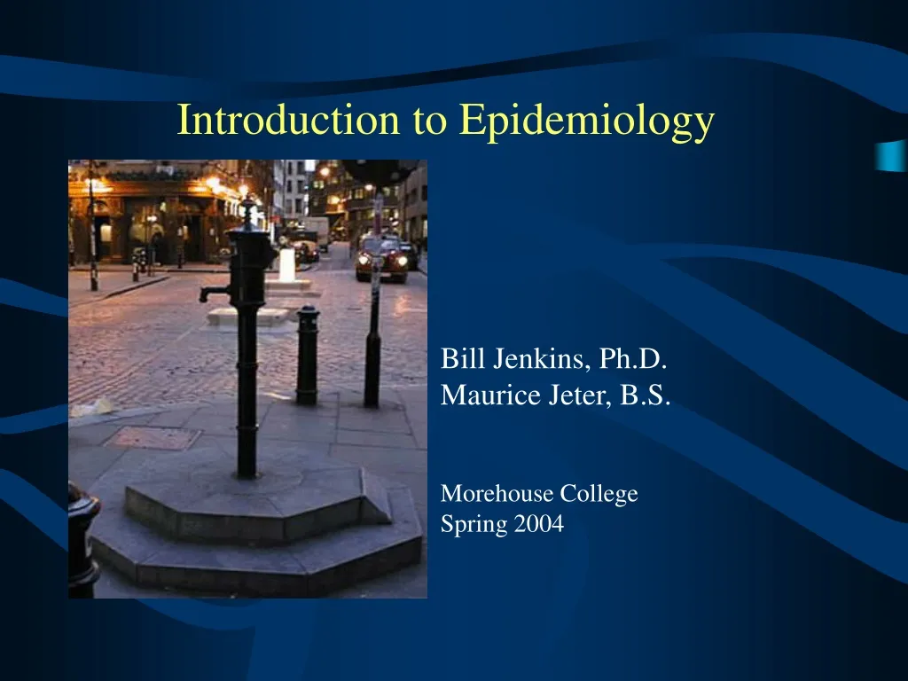 PPT - Introduction To Epidemiology PowerPoint Presentation, Free ...