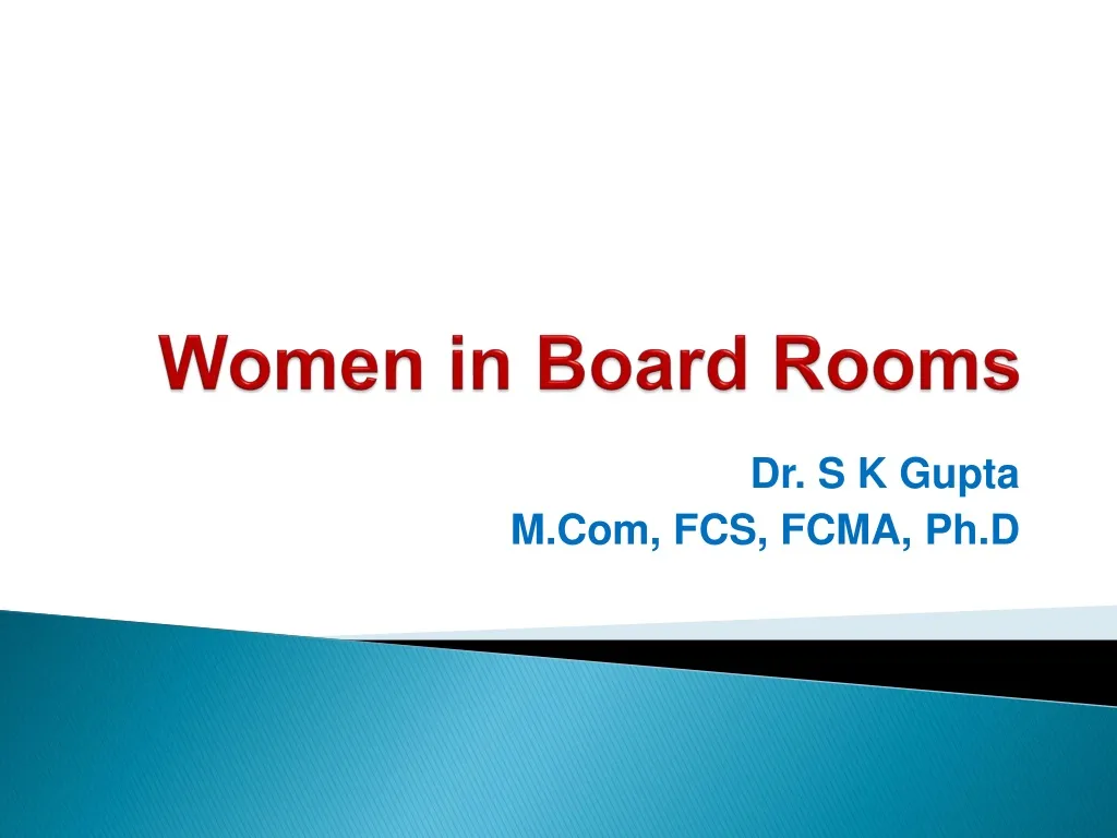 women in board rooms n.