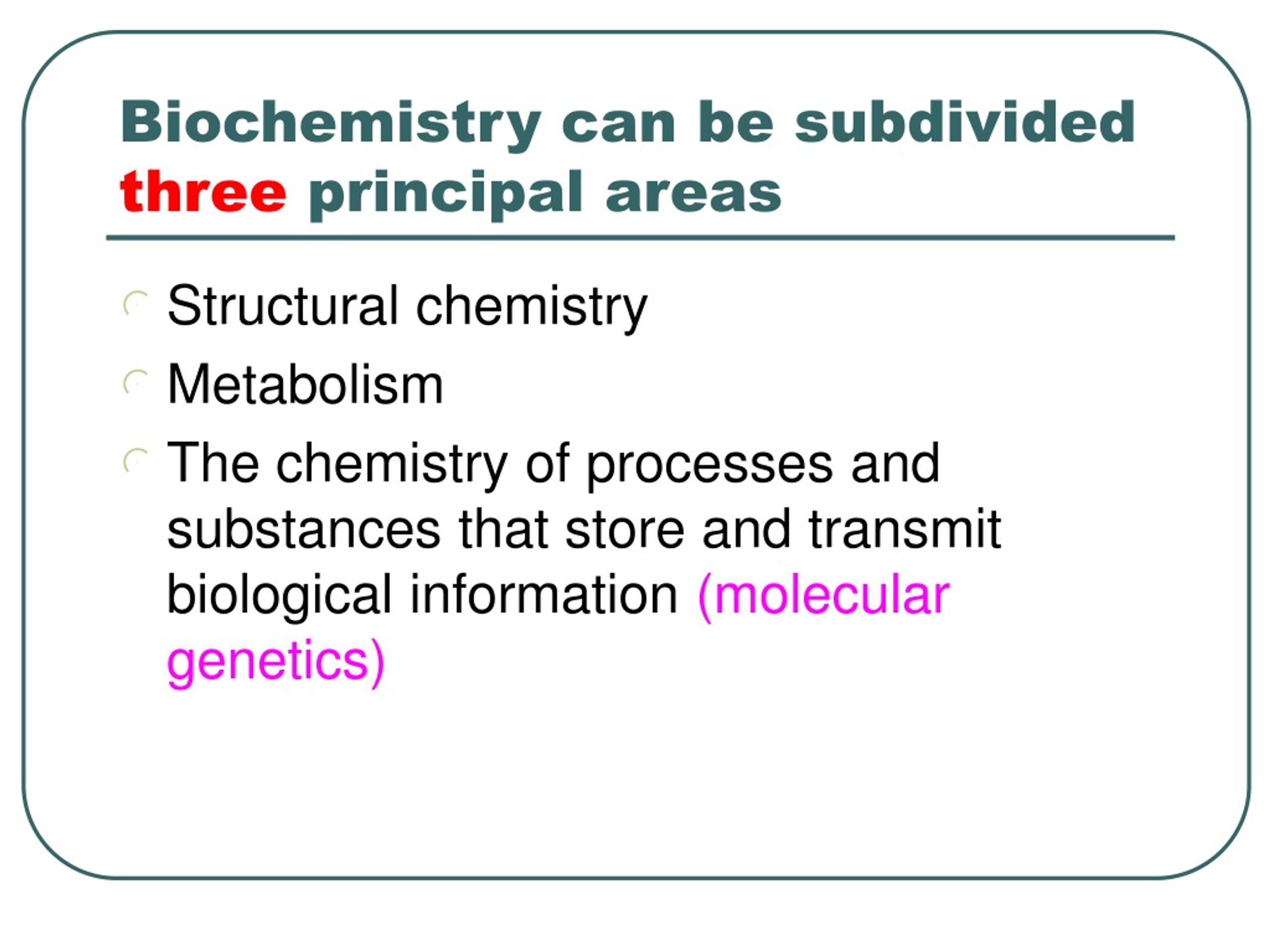 PPT - Biochemistry PowerPoint Presentation, Free Download - ID:217001