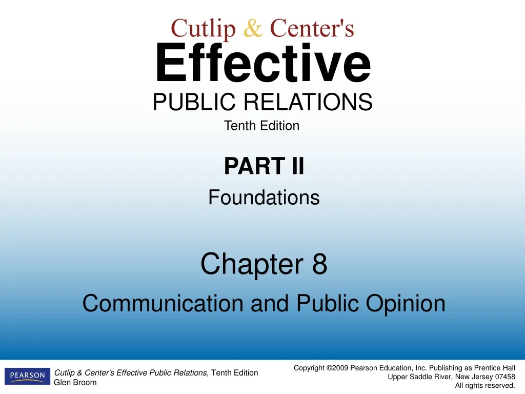 cutlip center s effective public relations n.
