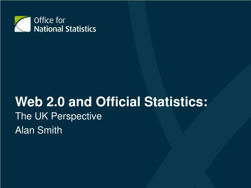 web 2 0 and official statistics n.