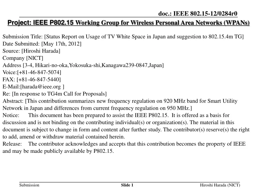 project ieee p802 15 working group for wireless n.