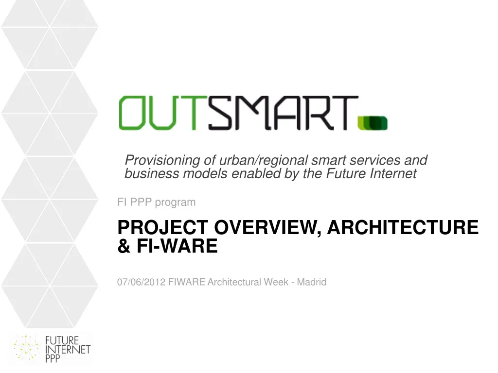project overview architecture fi ware n.