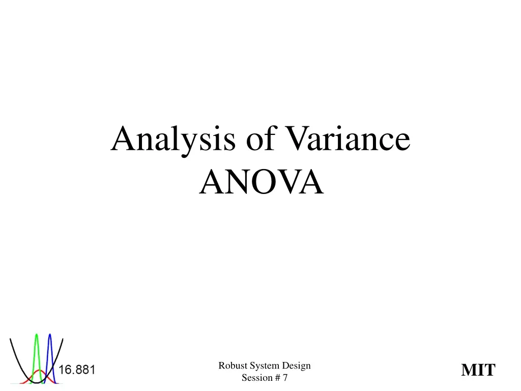 analysis of variance anova n.