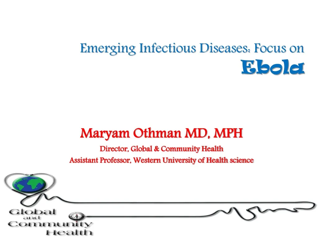emerging infectious diseases focus on ebola n.