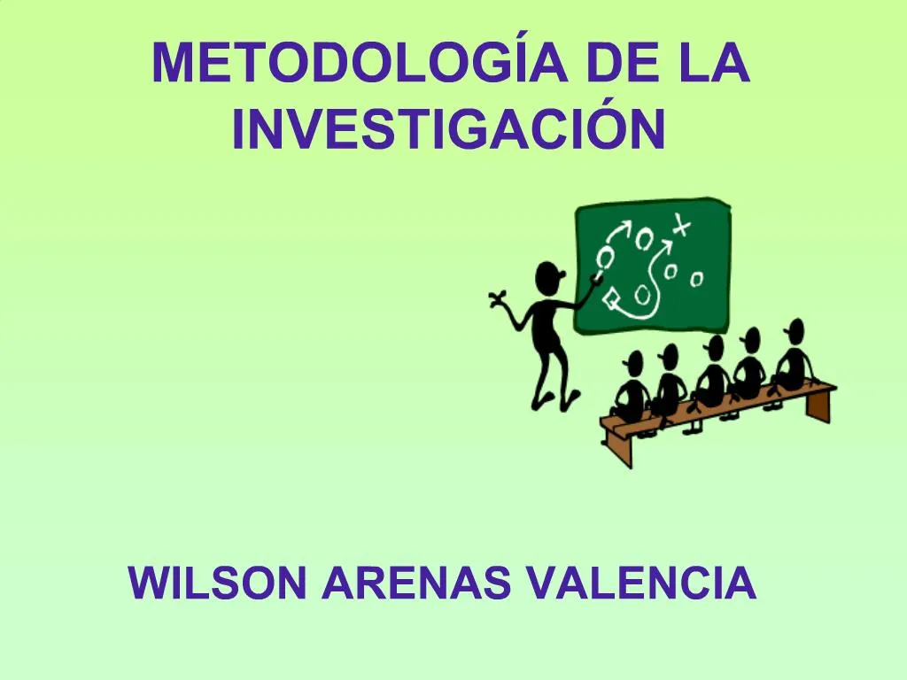 PPT METODOLOG A DE LA INVESTIGACI N PowerPoint Presentation Free Download ID